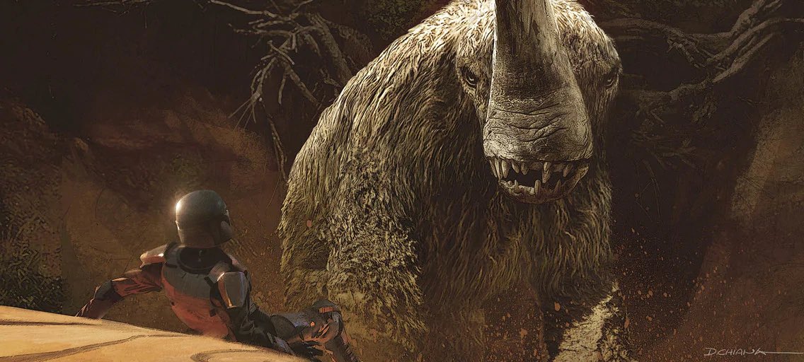 the amazing concept arts of The Mandalorian: a (long) thread