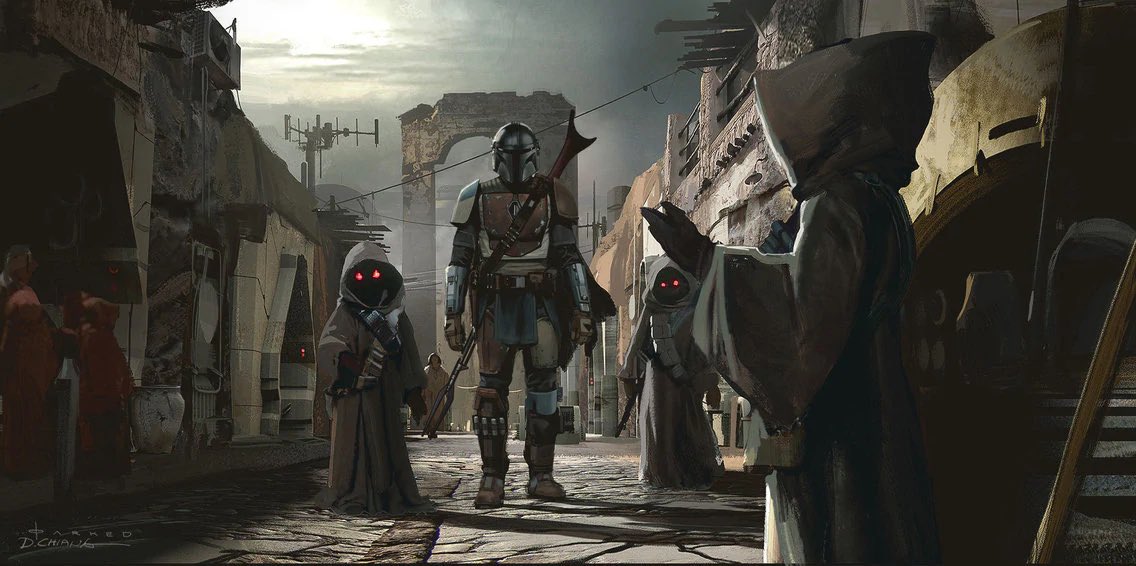 the amazing concept arts of The Mandalorian: a (long) thread