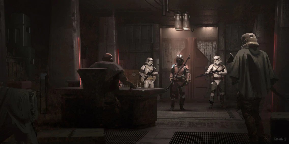 the amazing concept arts of The Mandalorian: a (long) thread