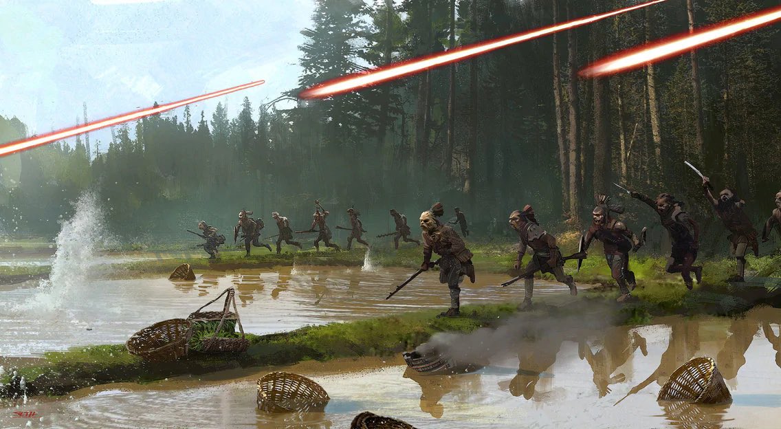 the amazing concept arts of The Mandalorian: a (long) thread