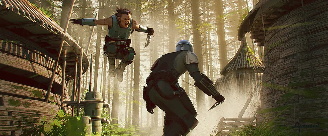the amazing concept arts of The Mandalorian: a (long) thread