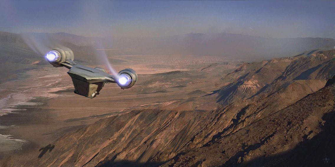 the amazing concept arts of The Mandalorian: a (long) thread