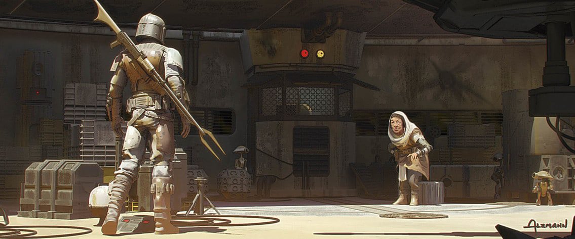 the amazing concept arts of The Mandalorian: a (long) thread