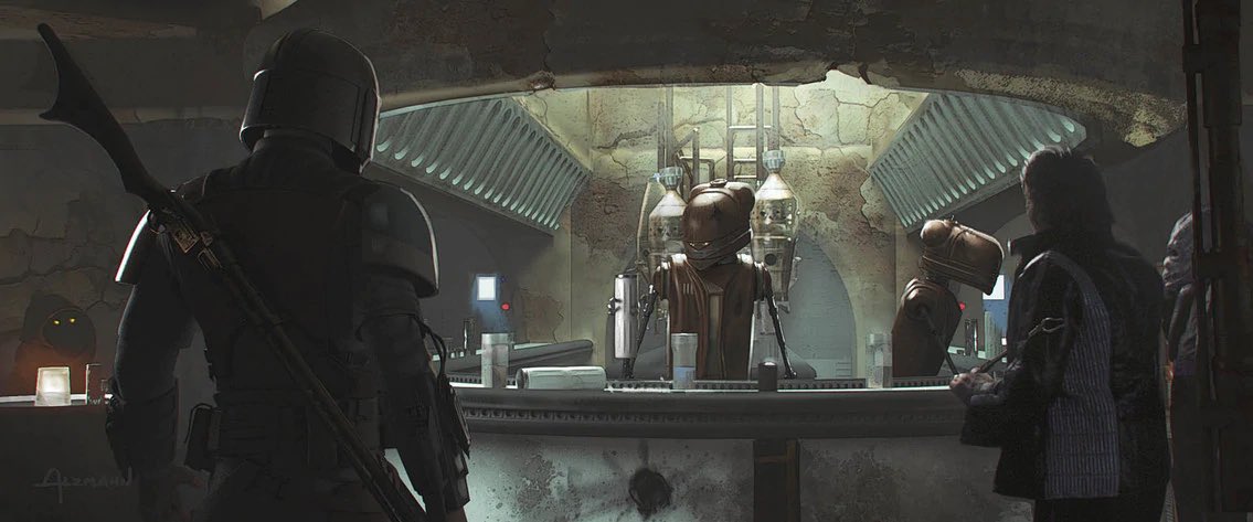 the amazing concept arts of The Mandalorian: a (long) thread