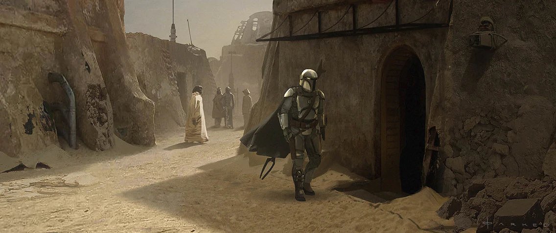 the amazing concept arts of The Mandalorian: a (long) thread