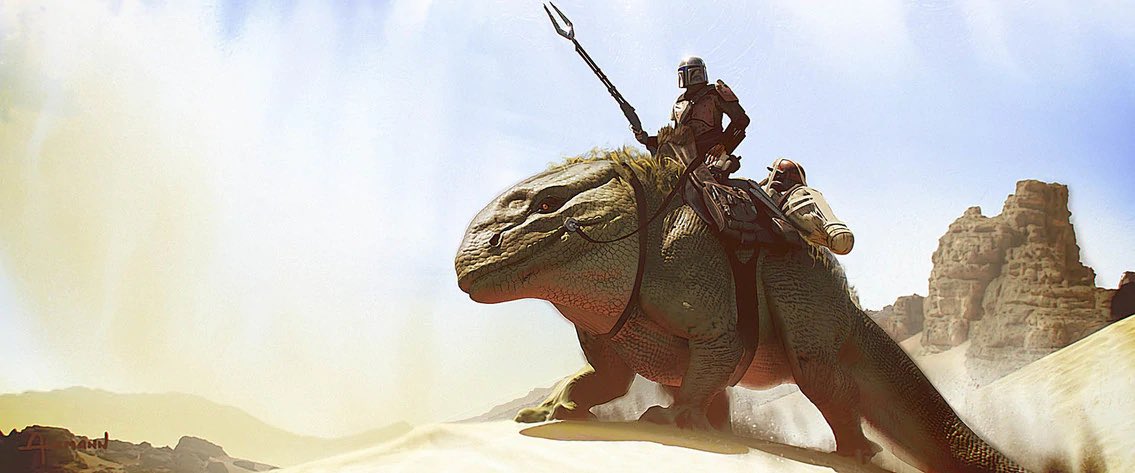 the amazing concept arts of The Mandalorian: a (long) thread