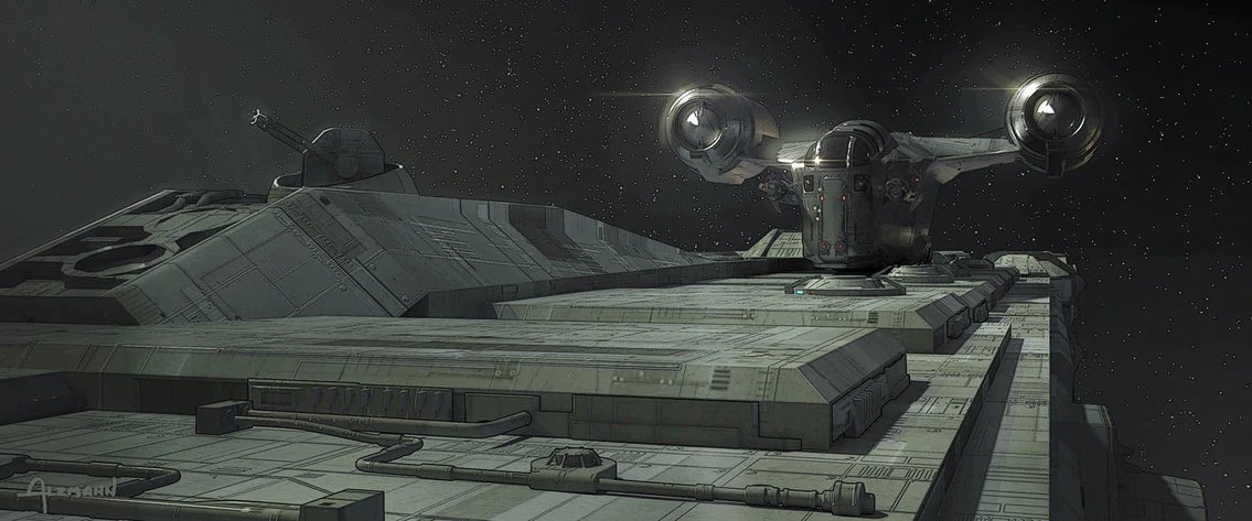 the amazing concept arts of The Mandalorian: a (long) thread