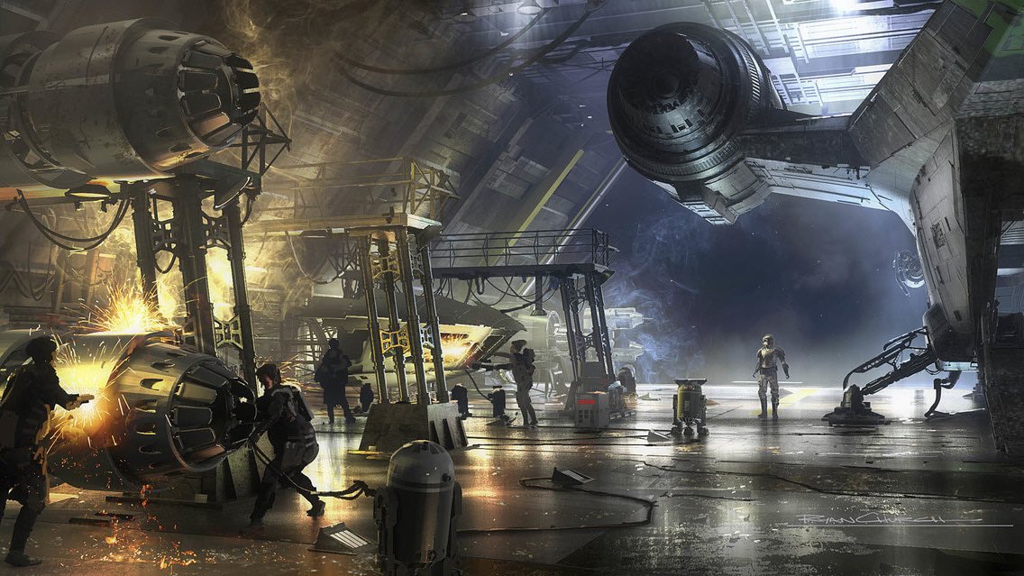 the amazing concept arts of The Mandalorian: a (long) thread