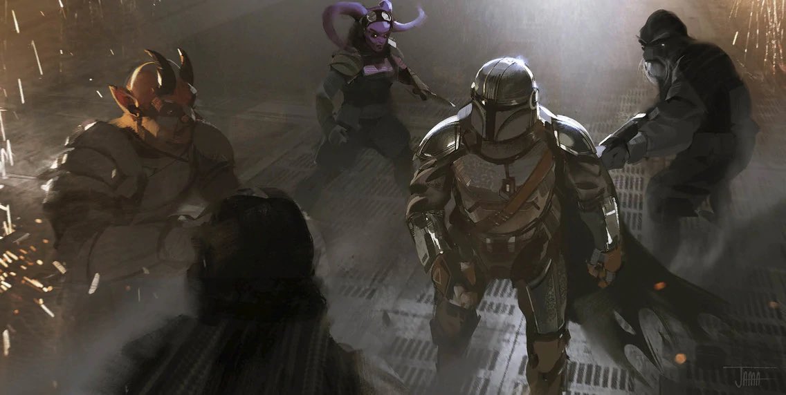 the amazing concept arts of The Mandalorian: a (long) thread