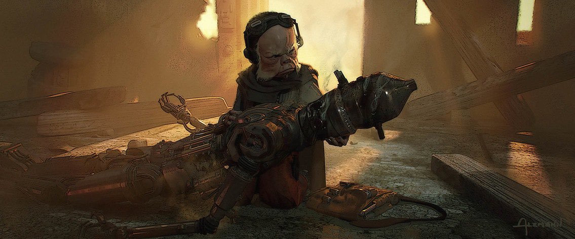 the amazing concept arts of The Mandalorian: a (long) thread