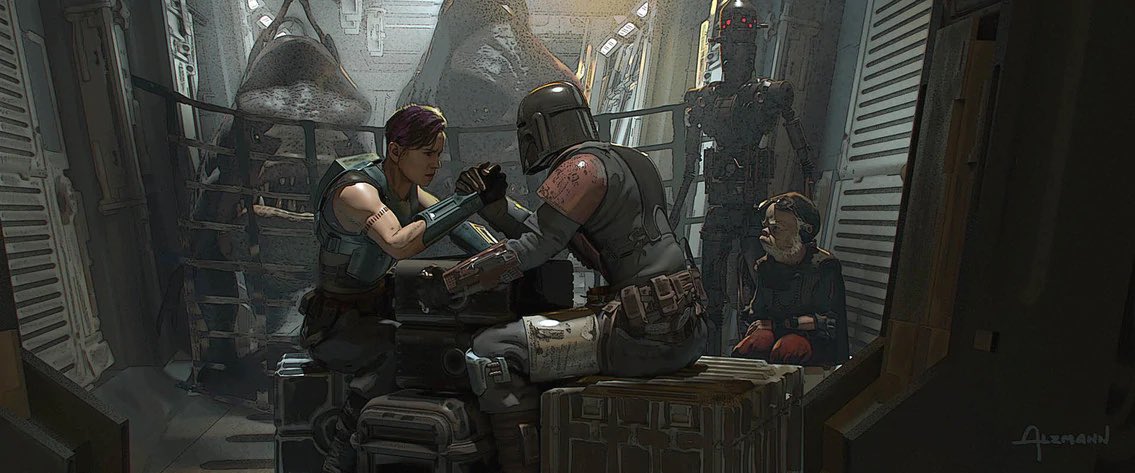 the amazing concept arts of The Mandalorian: a (long) thread