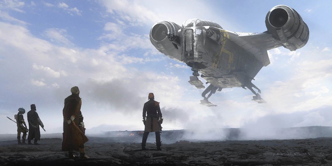 the amazing concept arts of The Mandalorian: a (long) thread