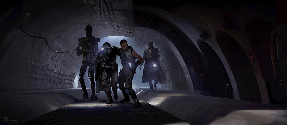 the amazing concept arts of The Mandalorian: a (long) thread