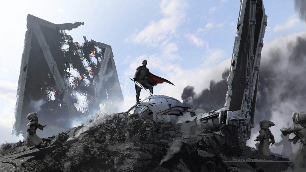 the amazing concept arts of The Mandalorian: a (long) thread