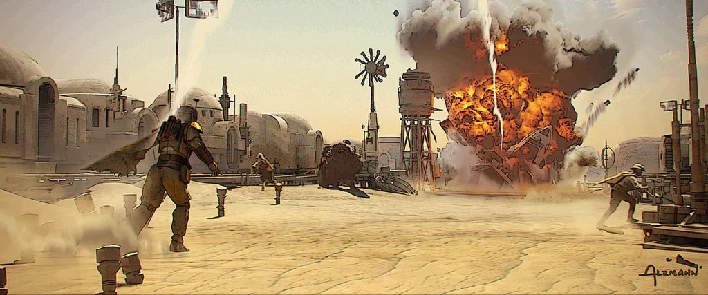 the amazing concept arts of The Mandalorian: a (long) thread