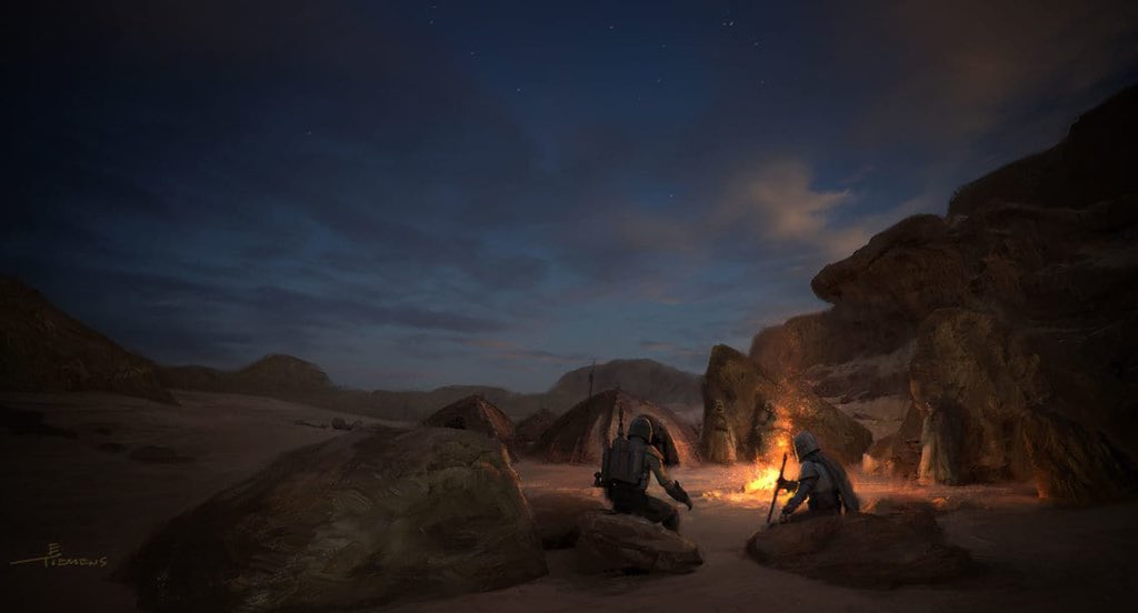 the amazing concept arts of The Mandalorian: a (long) thread