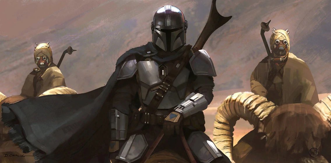 the amazing concept arts of The Mandalorian: a (long) thread