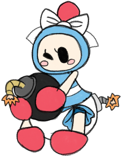 Paddoomustu's tweet photo. アクア: ボンバーマン https://t.co/2IbjtXZw5L