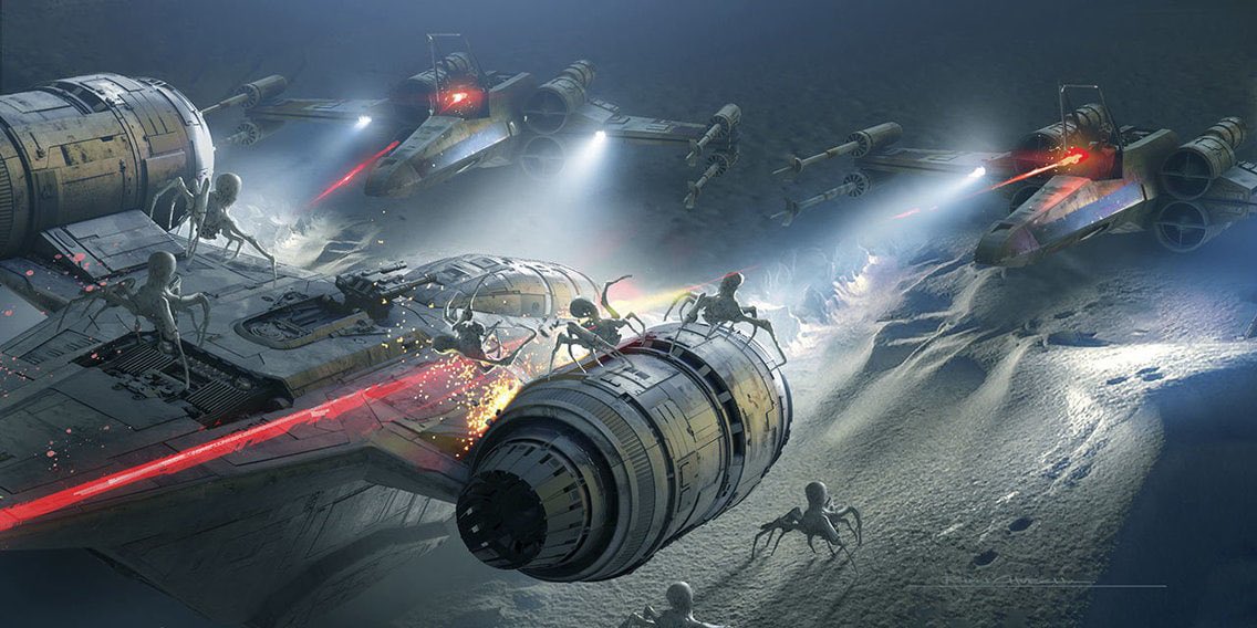 the amazing concept arts of The Mandalorian: a (long) thread