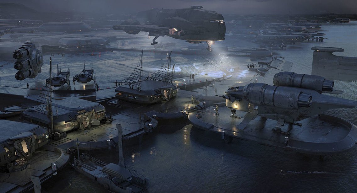 the amazing concept arts of The Mandalorian: a (long) thread