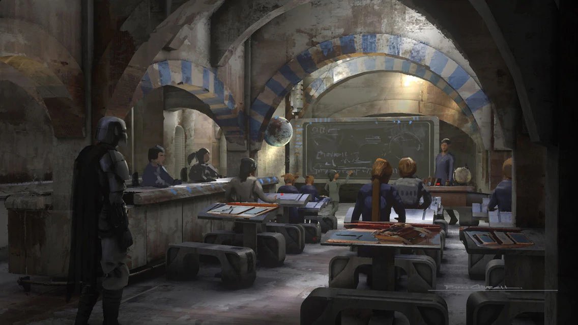 the amazing concept arts of The Mandalorian: a (long) thread