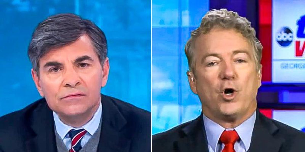 Politics_PR's tweet image. 'You're saying we're all liars': Rand Paul melts down on ABC when he's confronted with election 'lies' j.mp/3oby6jx