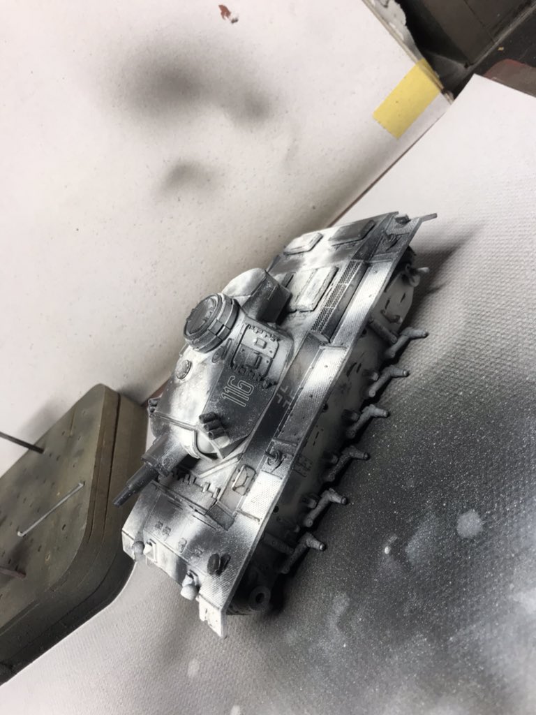 Chipped and weathered and ready for more varnish then more weathering