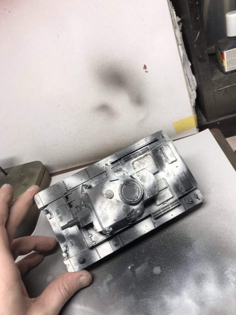 Chipped and weathered and ready for more varnish then more weathering