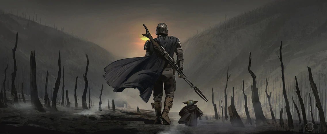 the amazing concept arts of The Mandalorian: a (long) thread