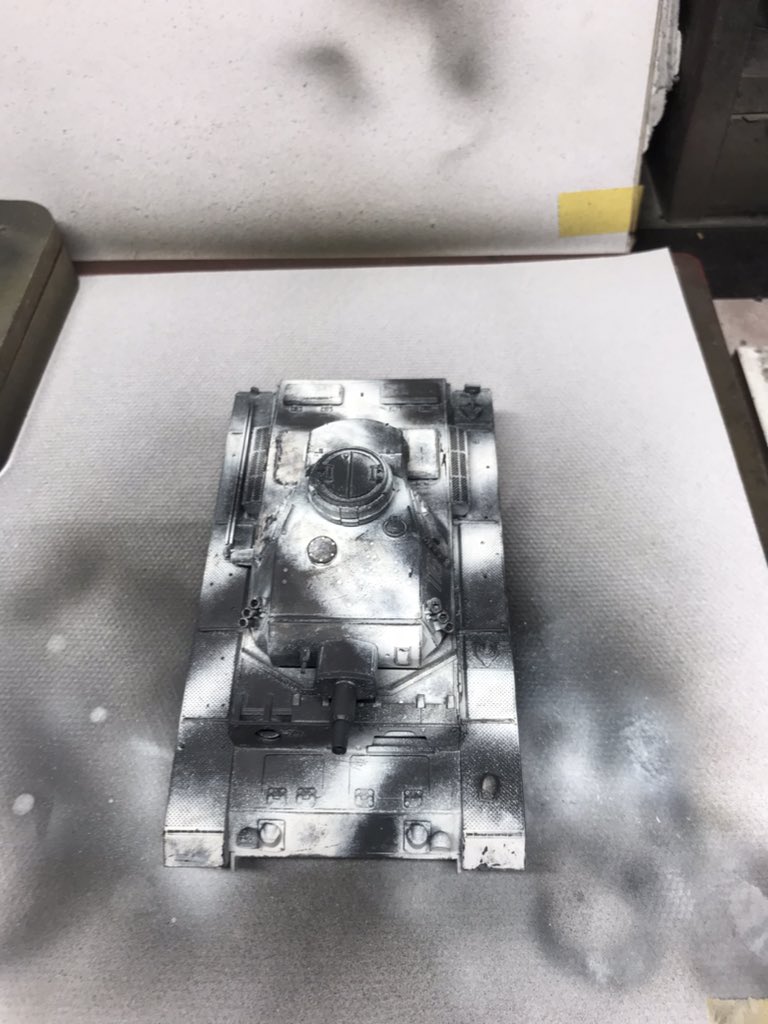 Chipped and weathered and ready for more varnish then more weathering