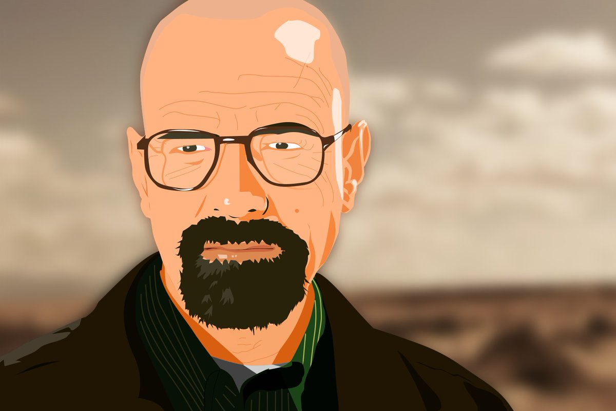 imaj_ashwini's tweet photo. First @BreakingBad #vectorportrait using @inkscape , open source but as powerful as #adobeillustrator
#digitalart #breakingbad #inkscape #inkscapedesign #walterwhite #heisenberg #bluemeth #vectorart #vectprgraphics #vectorpaint https://t.co/mSd0AxRrUV