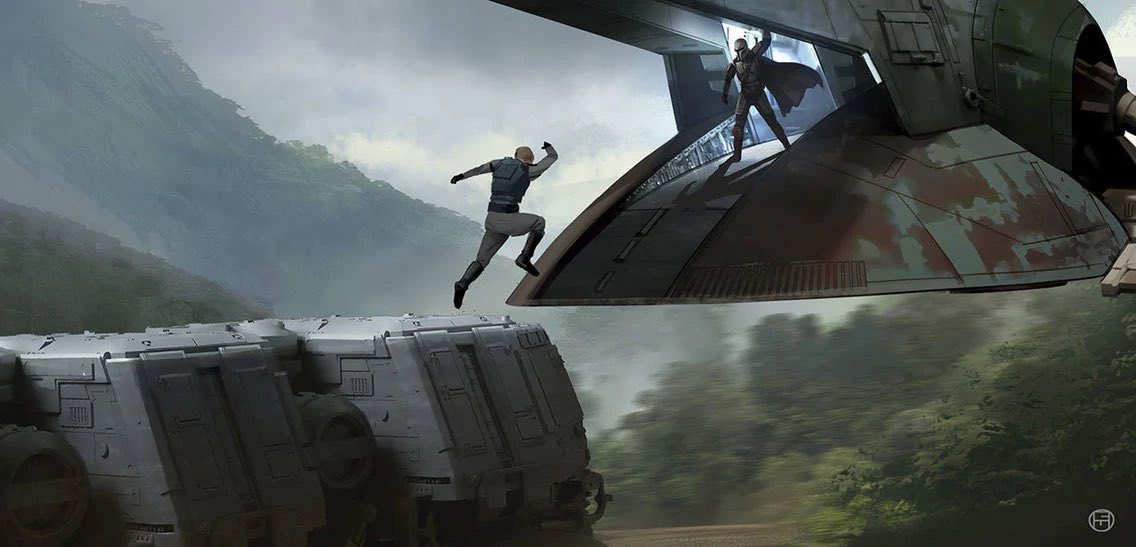 the amazing concept arts of The Mandalorian: a (long) thread