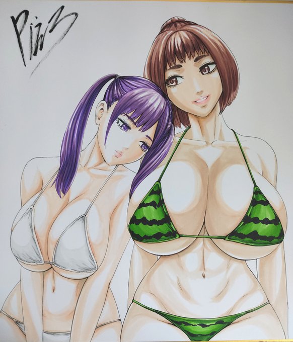 仲良しな二人。一子の方が全体的に大きいです