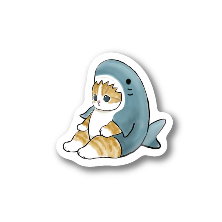 グッズのお知らせ】 SUZURI にて、サメにゃんグッズ作りました