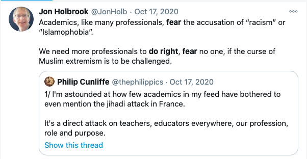 barristers at  @gardencourtlaw might be surprised to see their former colleague, the racist tweet barrister jon holbrook , recycling their motto — 'Do right, fear no one' — like this >[ @JonHolb now at  @cornerstonebarr ]￼6/