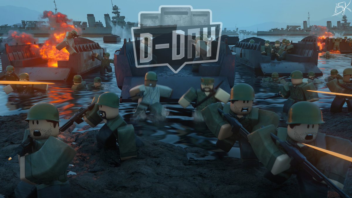 rightIess's tweet image. Check out my new artwork for D-Day! 💥

Likes 💖 and RTs are very appreciated!! 

#Roblox #RobloxDev