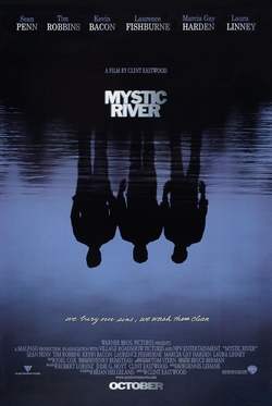 Mystic River. Novel from Dennis Lehane, he also wrote Shutter Island, loved that one so I was intrigued to check out more of his stuff. Good movie, the dynamic of the three boyhood friends was nice. Ending was a bit strange for me. Maria Gay Harden her performance was great 