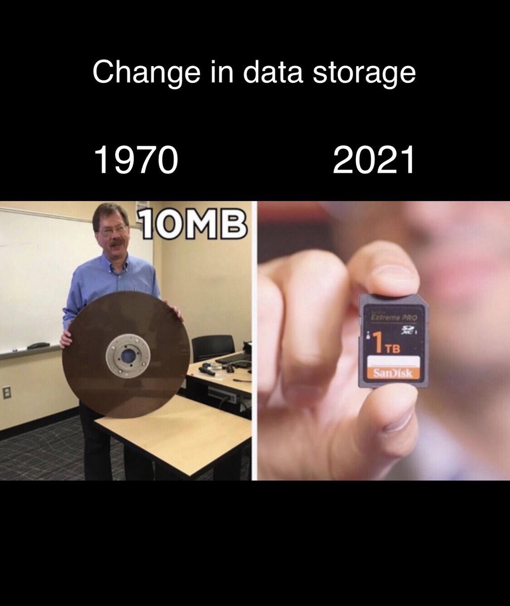 The future proving that size doesn’t matter.