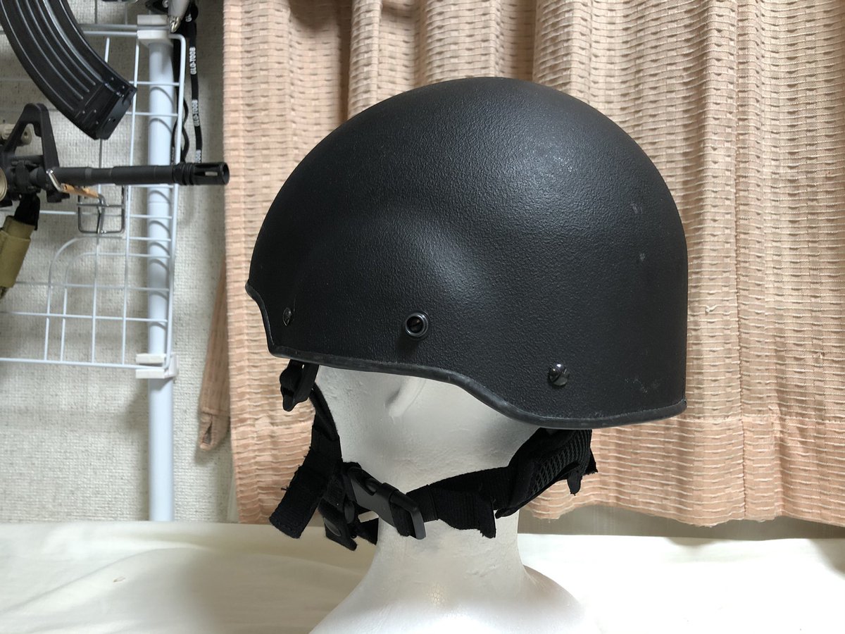 海外販売× 珍品イギリス陸軍Mk6A ヘルメットEOD地雷除去バイザー付(UN