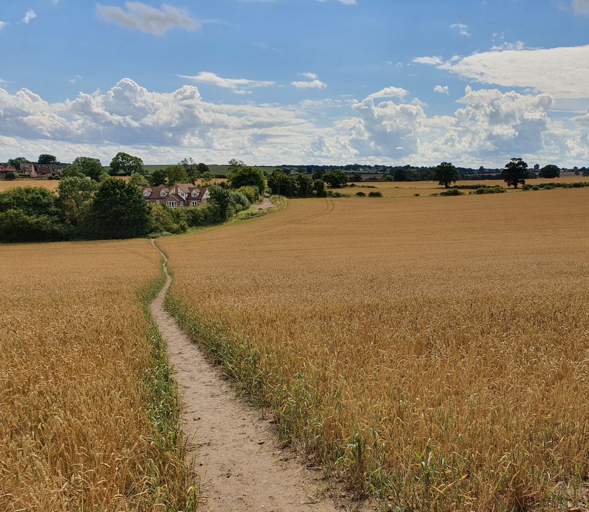 LongWeekenders's tweet photo. Day one of walking the #centenaryway in #warwickshire in August 2020. @LDWA1 From #Coleshill to #Nuneaton 18.6 miles. More details on my #podcast of completing the walk #walkthisway #footpaths #rambling #hiking ##countryside #views #fields #ldp @WarwicksRambler @Warwickshire_CC https://t.co/vX09Jjjeh1