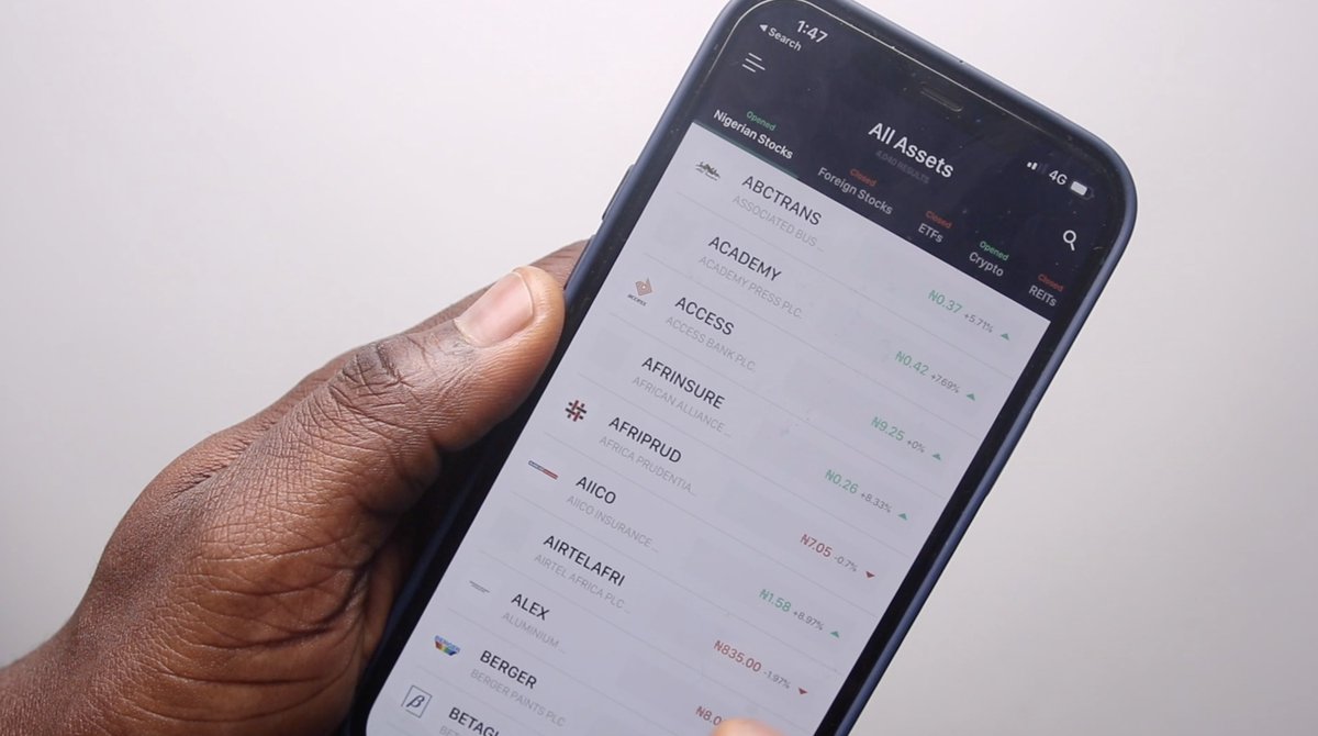 Another app you can use to Invest in US stocks (even Nigerian stocks as well) is Trove  @trovefinance I love how the app displays categories, everything is easy to reach and they have a vast amount of assets as well (now including Cryptocurrency)LINK:  http://bit.ly/Trove_All_Link_FF