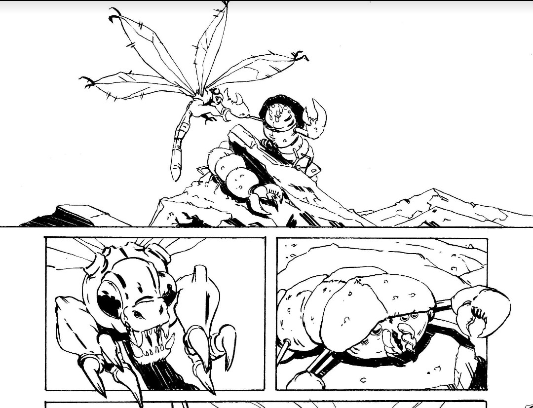 mmmajorthom's tweet photo. @LukeStoneStudio Just got some AMAZING inks in the old electronic mail for the next  project that I wrote, #CrossBonesStyle

So rad!

Art by Gianmaria Orlandi https://t.co/Zhu6DWpGet https://t.co/OYkE3OZDbt