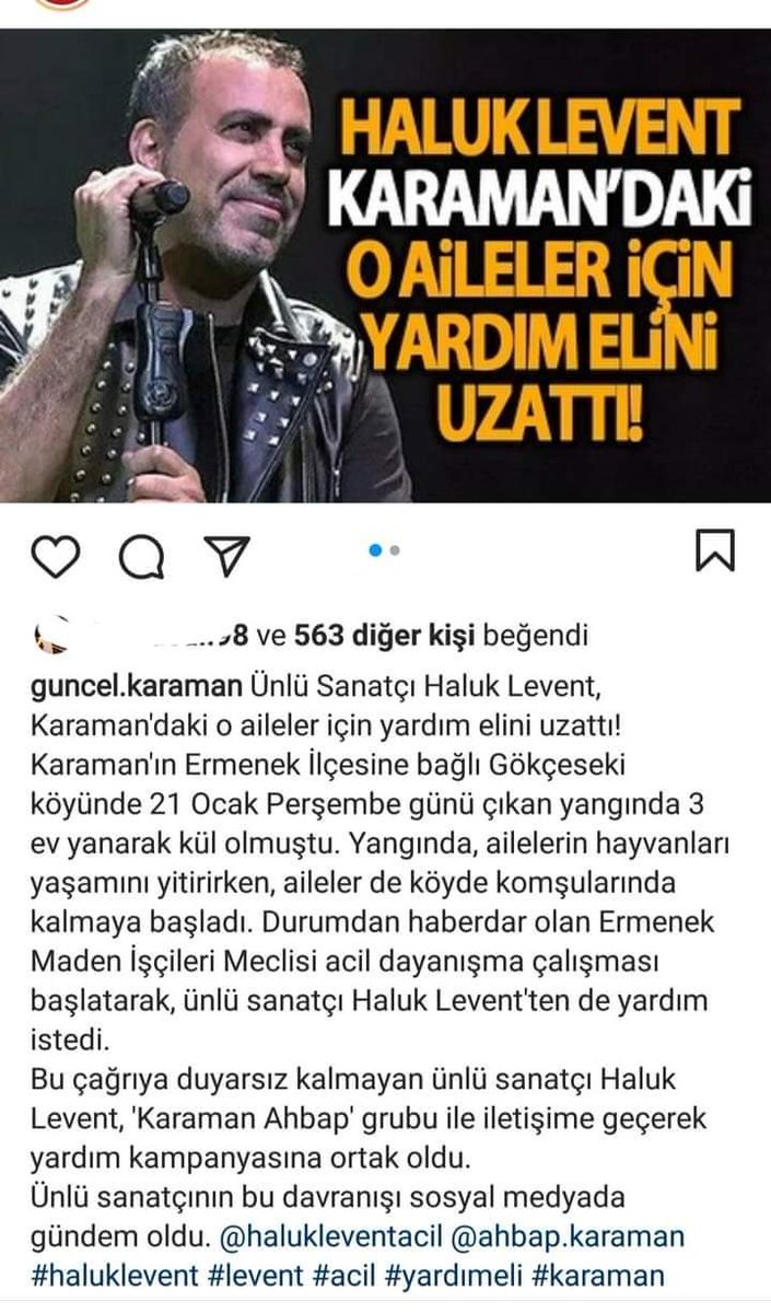 Ibrahim30996912's tweet photo. Guzel insansın haluk abi https://t.co/JyVbP7gAUp