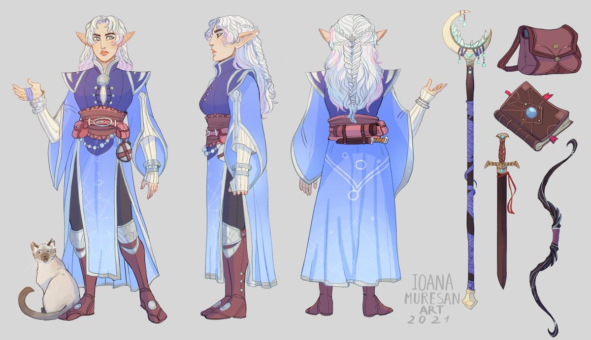 Character sheet commission #dnd5e.