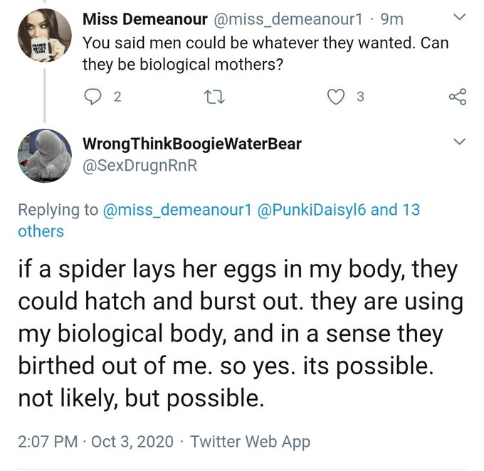  #nooneissayingsexdoesntexist but they are somewhat redefining "birth".