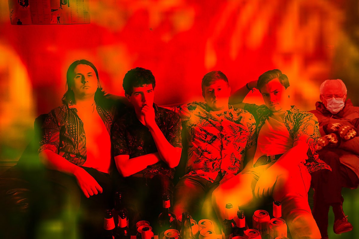 bernie has the baseball bat btw