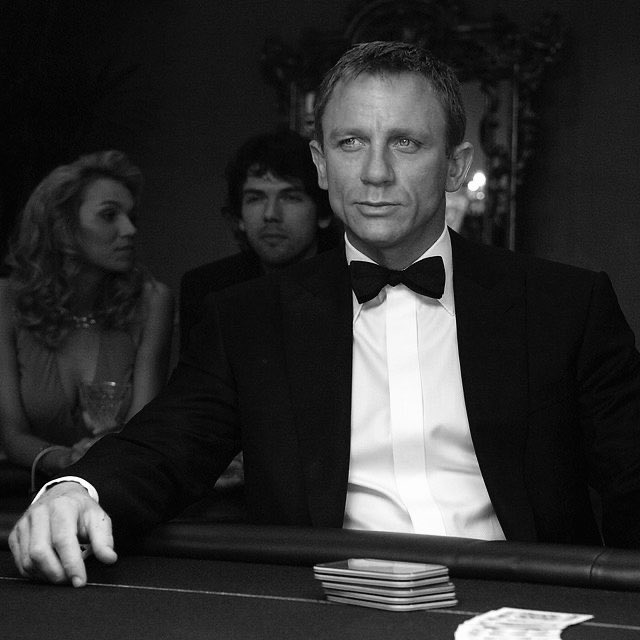 The Fan-Voted Best Bond Film:CASINO ROYALE# of 1st place votes: 172 (19.8%)# of last place votes: 2 (.2%)This is Daniel’s fan-voted best film. (Obviously.) Adjusted box office ranking: 5thFinal thoughts and rankings to follow...P:  https://www.thunderballs.org 