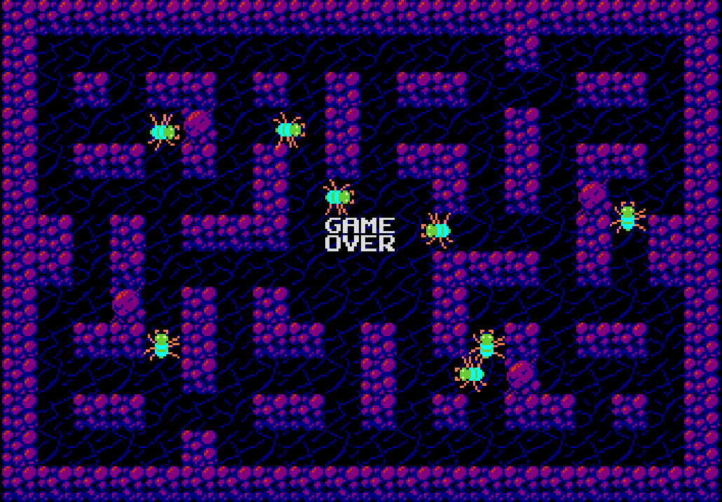 sir_top_and_hat's tweet photo. VERMINIAN TRAP by @Locomalito Your space pod has been forced to land on a planet infested with giant insects! It reminds me of an arcade game from 1983 & has arenas with unlimited enemy waves Have I convinced any one a #locomalito collection on #evercade would be a great idea yet https://t.co/DorC1jbpgz