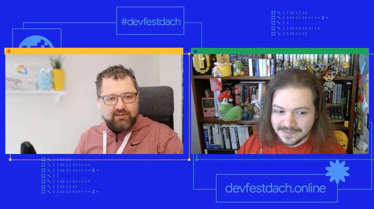 patischerbatsky's tweet photo. Very much looking forward to @hola_soy_milk talking about how to learn code together remotely! π
#DevFestDACH https://t.co/O61zh7OhV9