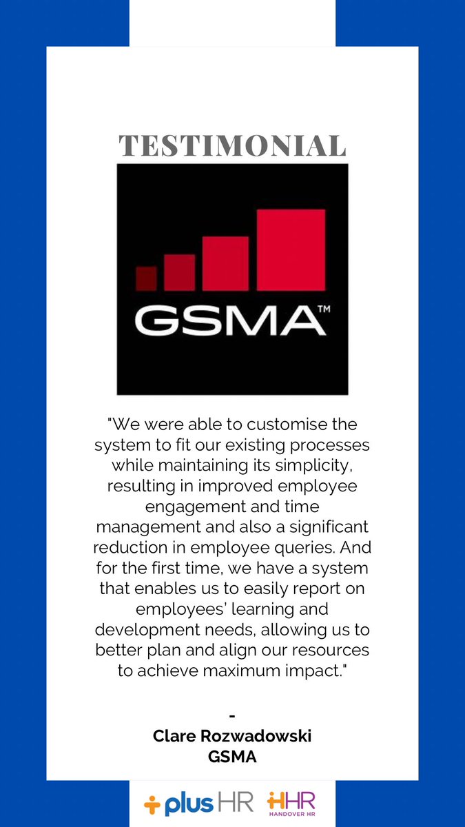 PlusHRLtd's tweet photo. Thank you to our clients for the lovely feedback:
 #KindnessMatters #community #gratitude #feedback #HRCommunity #plushr #hr @SunquestInfoSys @GSMA https://t.co/UlpEQBrzKC